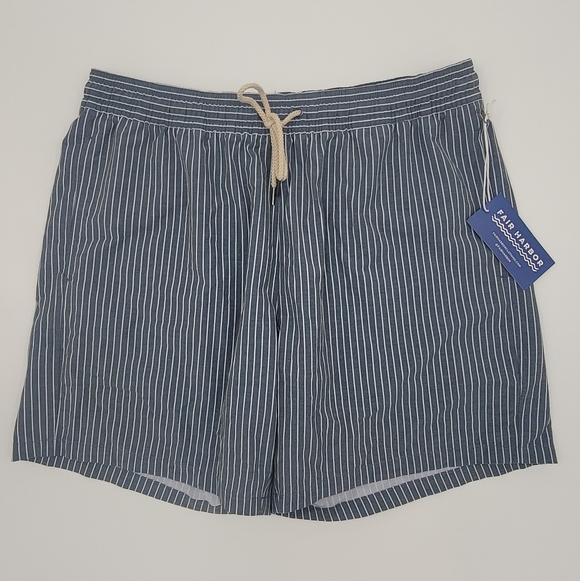 NEW Fair Harbor The Bayberry Men's 2XL XXL Swim Trunks Shorts Liner 7